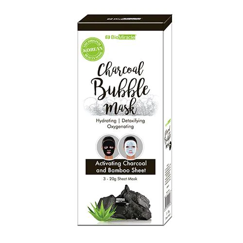 BioMiracle - Charcoal Bubble Mask