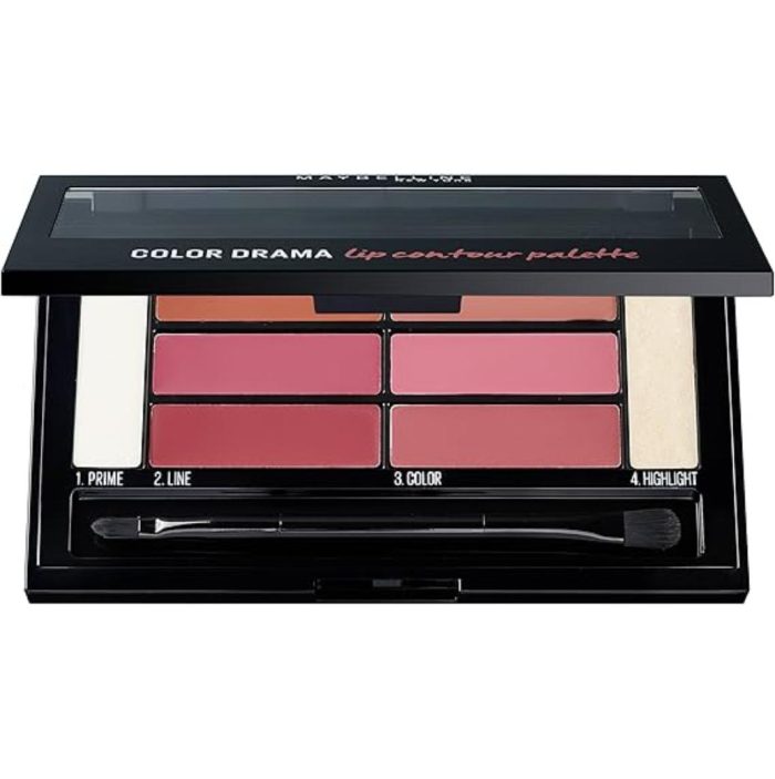 Maybelline Color Drama Lip Contour Palette Blushed Bombshell 4g