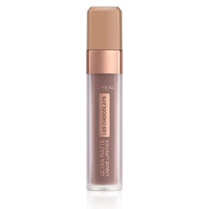 Loreal Les Chocolats Ultra Matte Liquid Lipstick, 858 Oh my Choc
