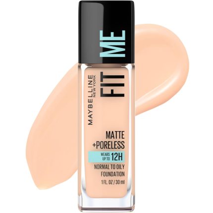 Maybelline Fit Me Matte & Poreless Liquid Foundation 18ml - 115 IVORY